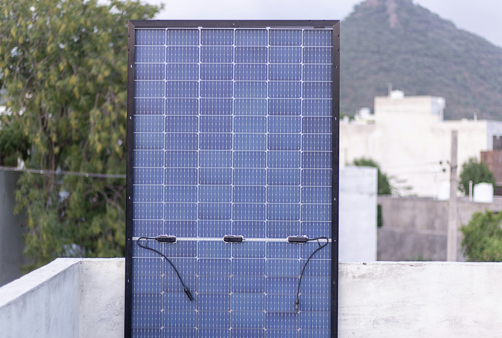 Inverter e moduli fotovoltaici di un impianto domestico